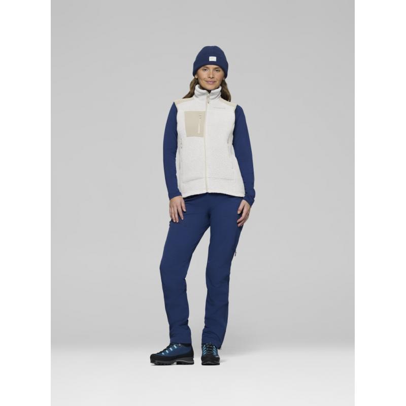 Norrøna trollveggen warm3 Vest W's Whisper White/Oatmeal
