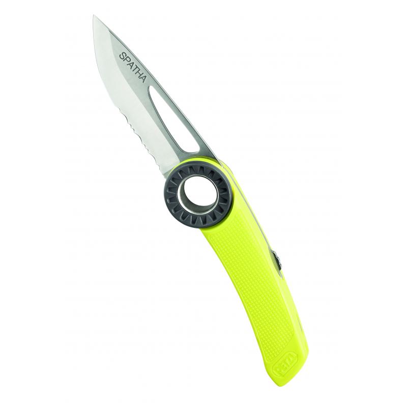Petzl Petzl Spatha Knife Yellow S92AY Platou Sport Bergen 1