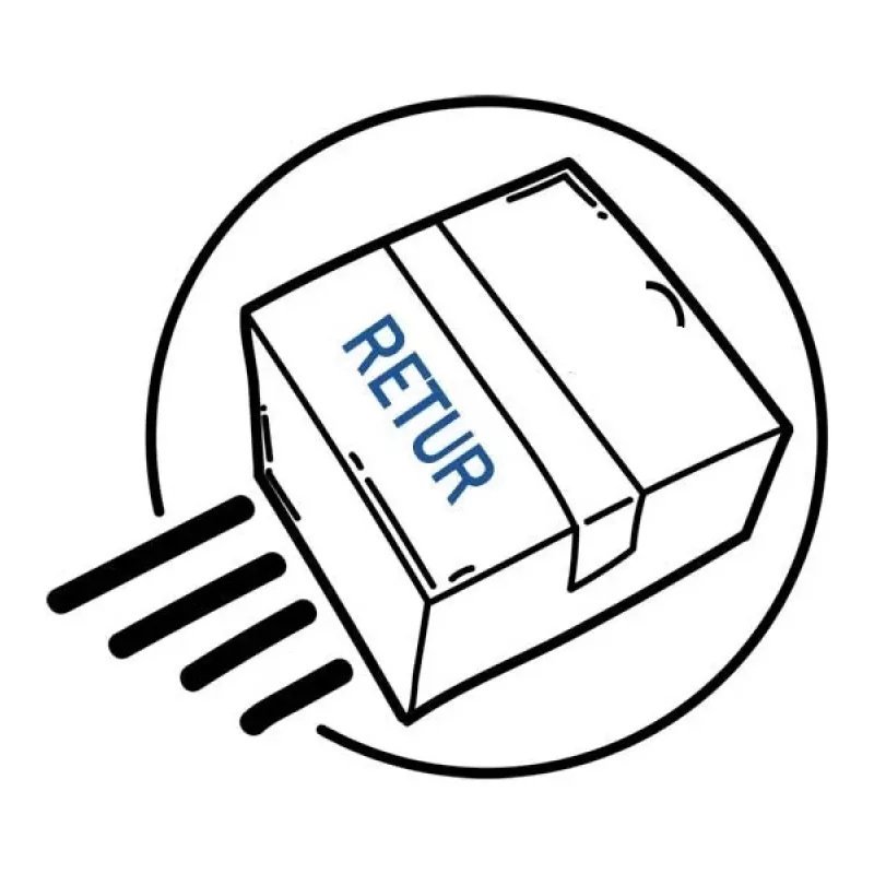 Returlapp nettbutikk vanlig