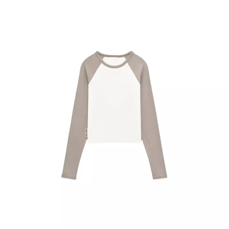 Pre Après Duo Long Sleeve Womens Brown/White - Bilde 7