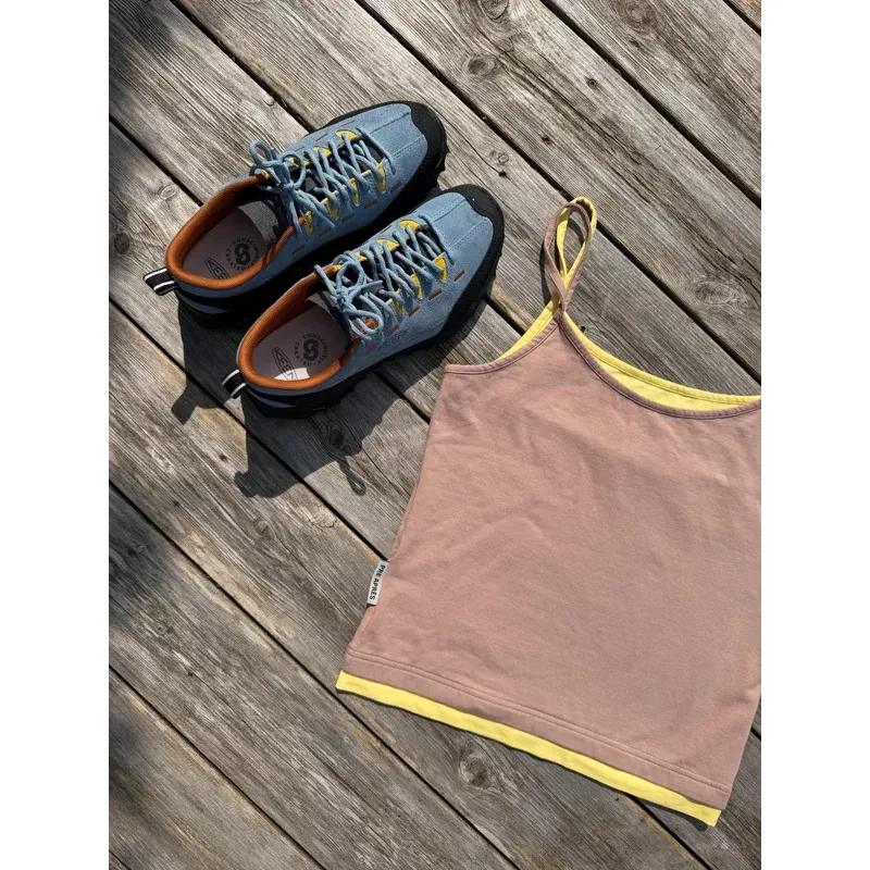 Pre Après Duo Top Womens Taupe/Yellow - Bilde 2