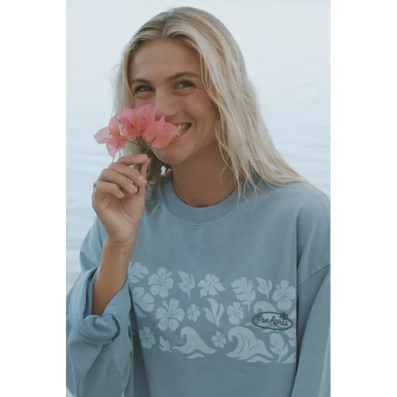 Pre Après Flow Long Sleeve Blue Lavender