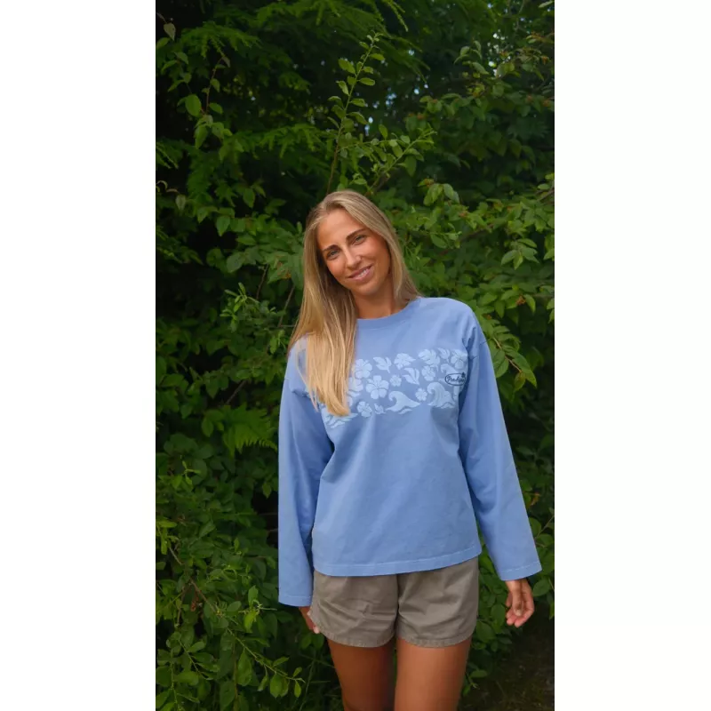 Pre Après Flow Long Sleeve Blue Lavender - Bilde 3