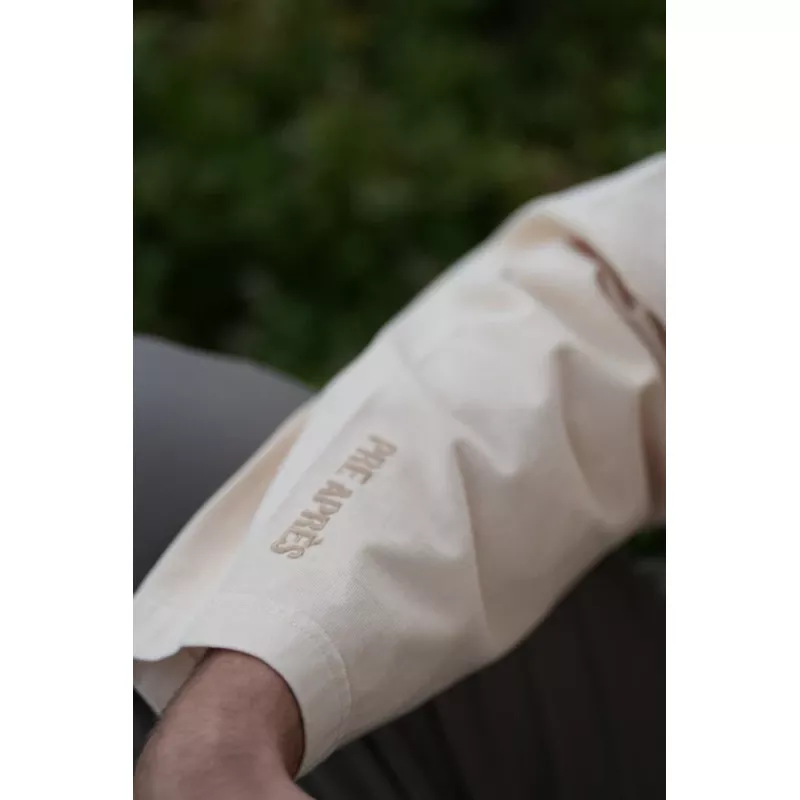 Pre Après Logo Long Sleeve Soft Yellow - Bilde 2