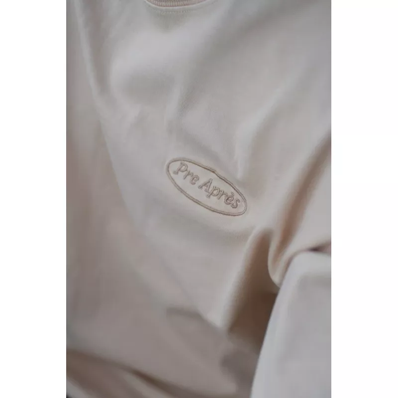 Pre Après Logo Long Sleeve Soft Yellow - Bilde 3