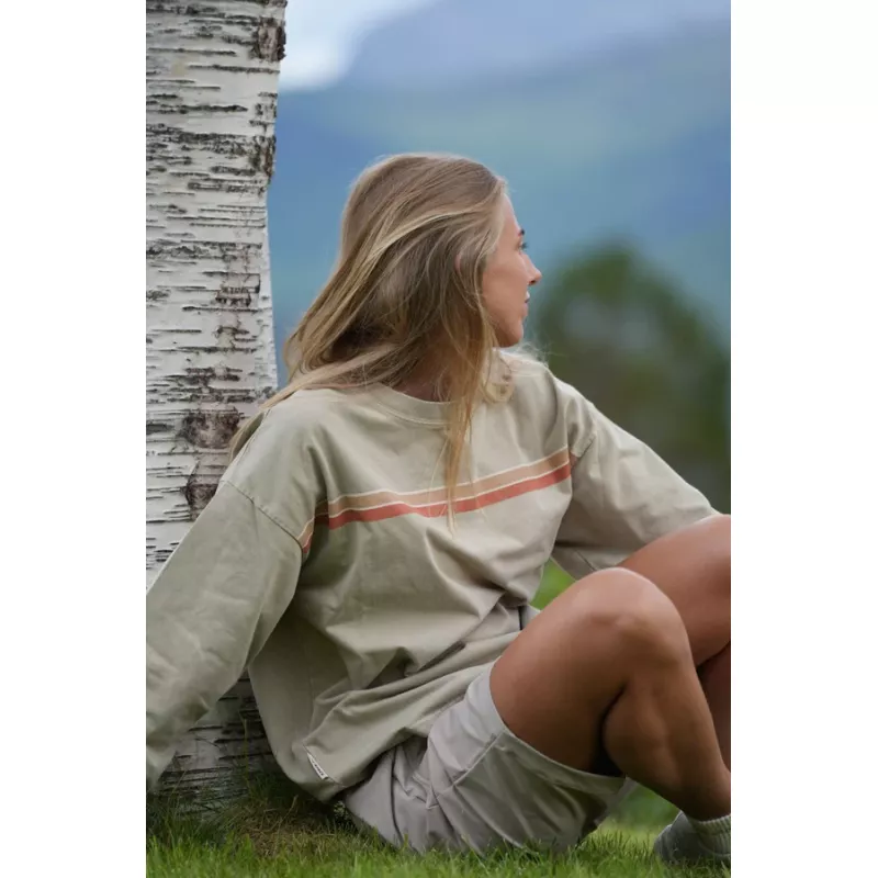 Pre Après Retro Long Sleeve Slate Green - Bilde 5