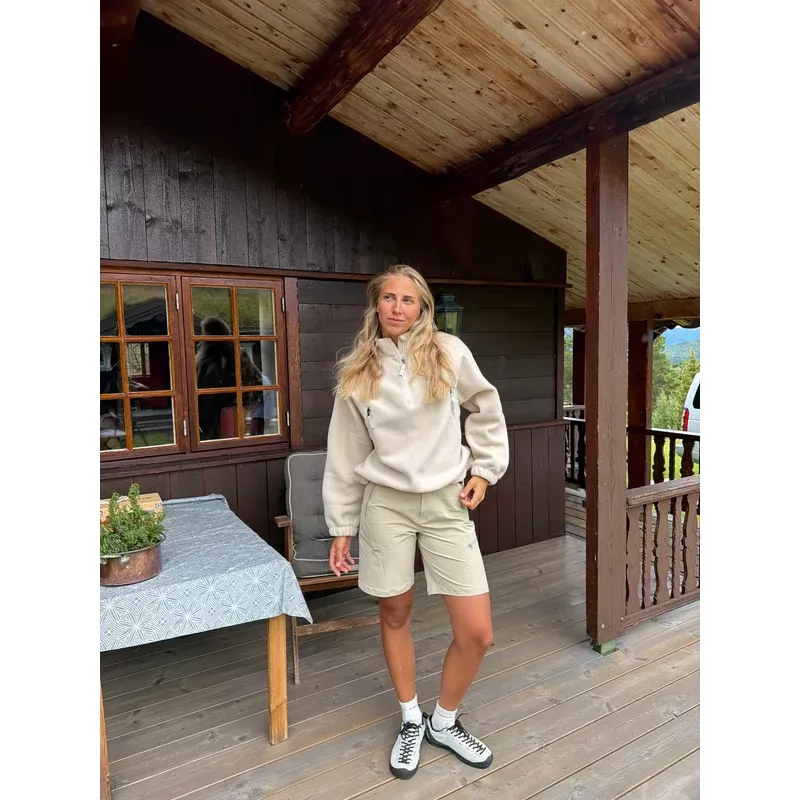 Pre Après Summit Half Zip Sand - Bilde 3
