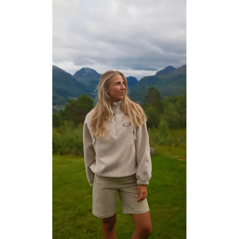 Pre Après Summit Half Zip Sand - Bilde 5