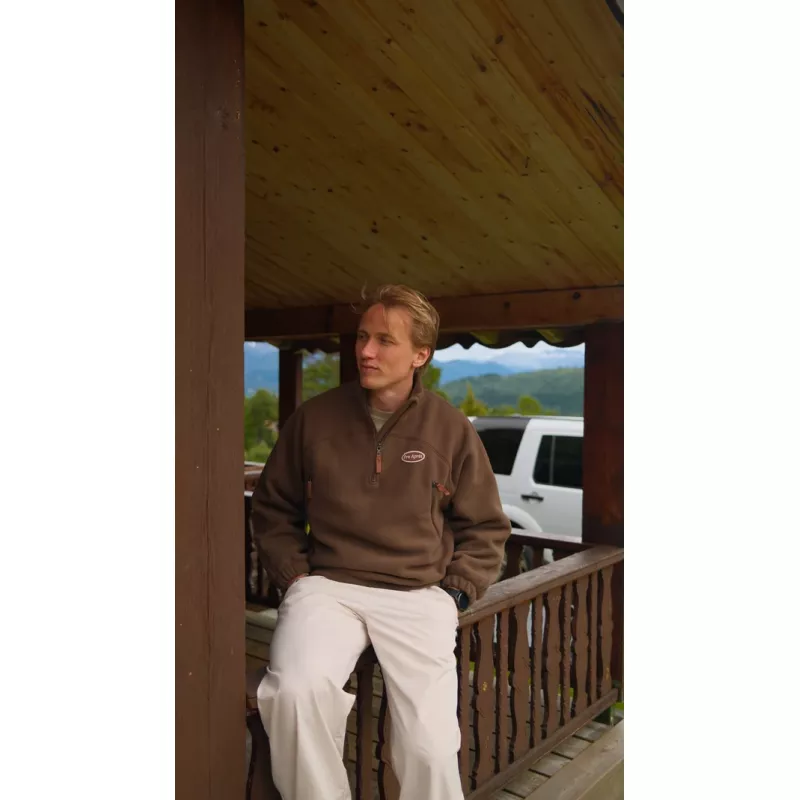 Pre Après Summit Half Zip Soft Brown - Bilde 2