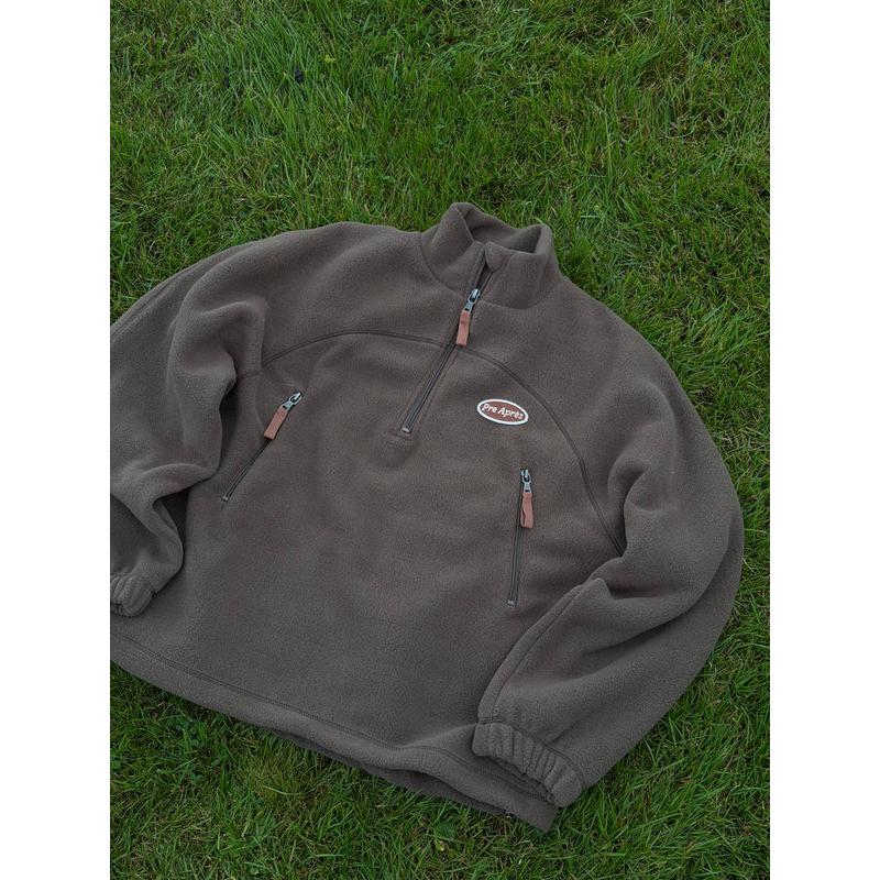 Pre Après Summit Half Zip Soft Brown - Bilde 5