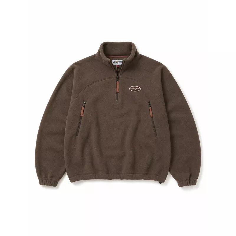 Pre Après Summit Half Zip Soft Brown - Bilde 7
