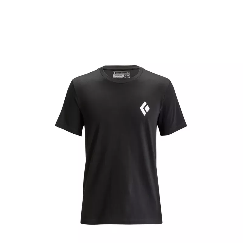 Black Diamond Mens Equipmnt For Alpinist SS Tee Black