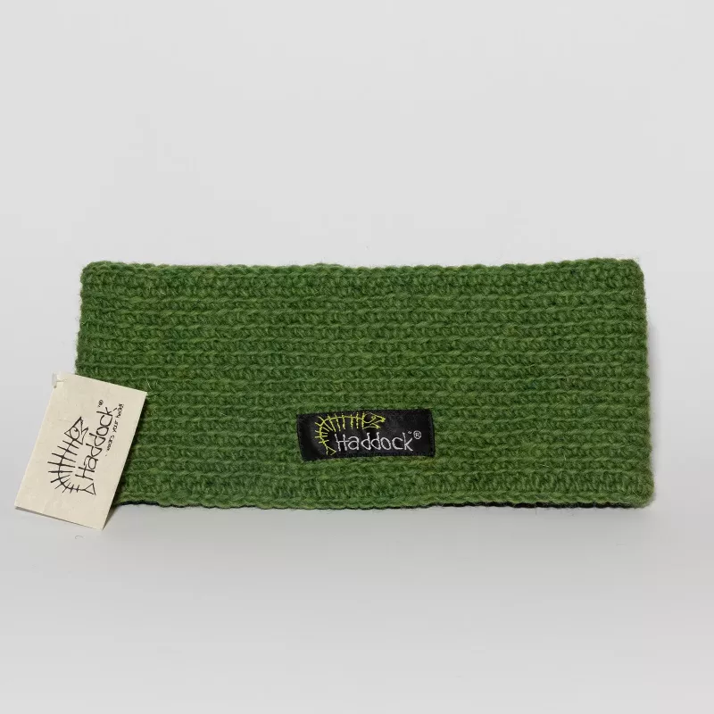 Haddock Headband Moss Green