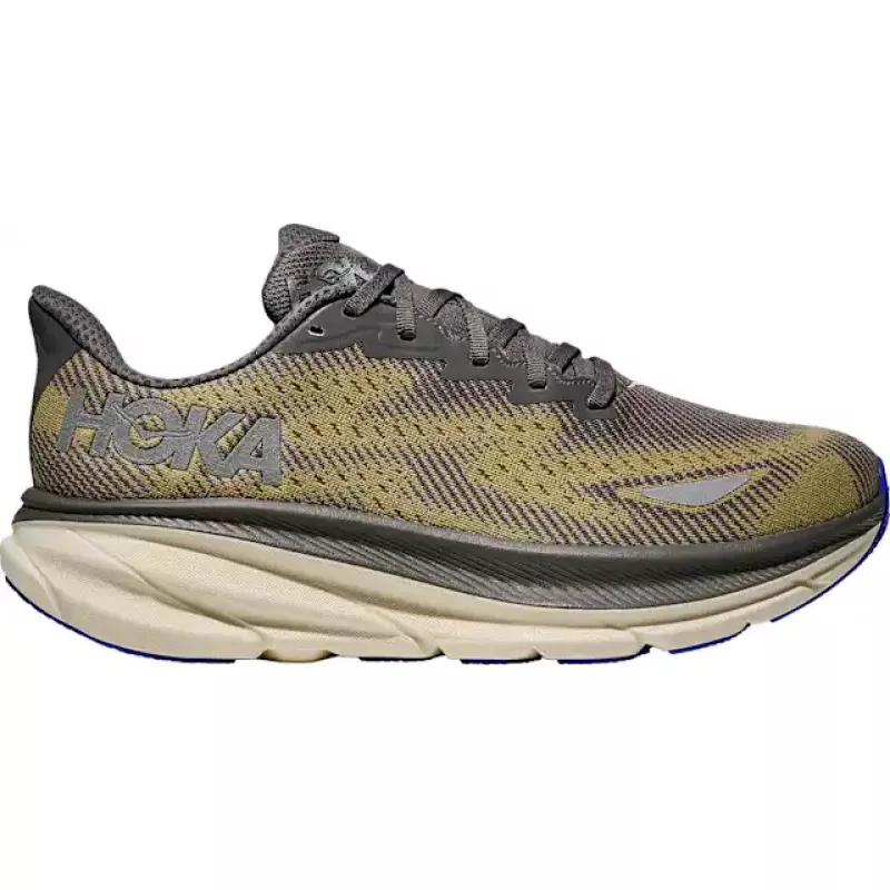 Hoka Clifton 9 GTX Mens Gravel/Eggshell