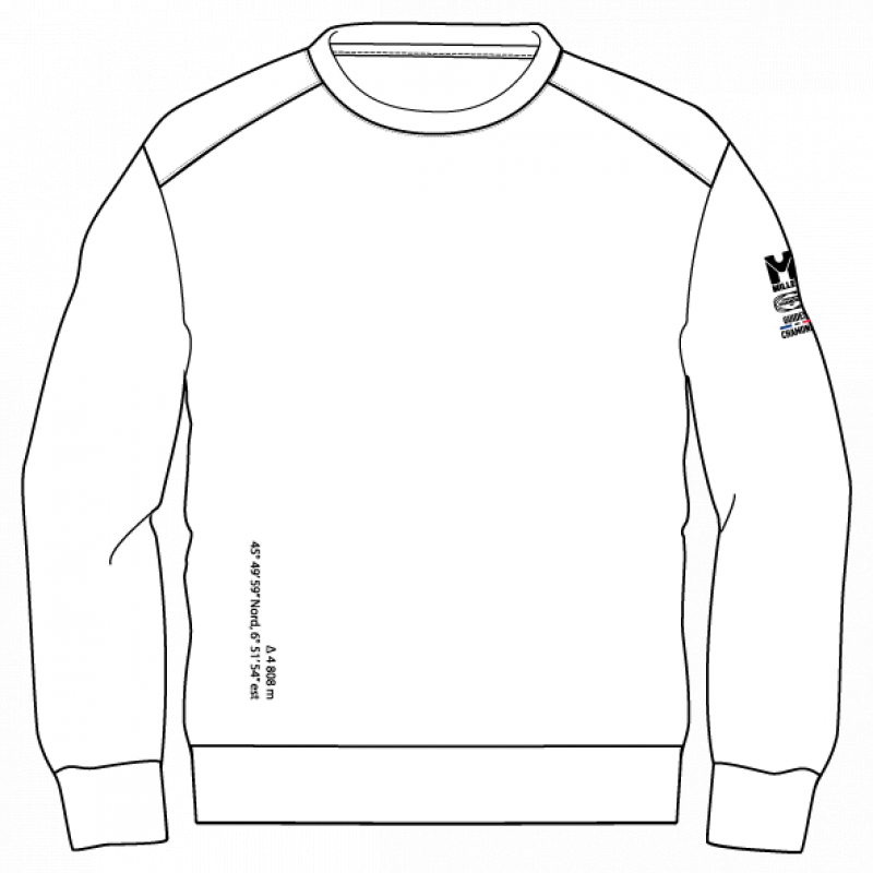 Millet CDG Chamonix Sweater Crewneck Mens Grape Leaf MIV10529 Platou Sport Bergen 1