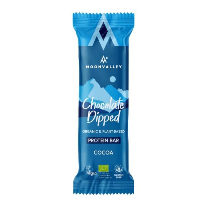 Moonvalley Proteinbar Sjokolade & Kakao 50g Økologisk