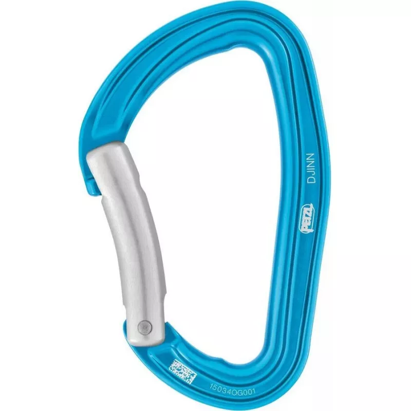 Petzl Djinn Carabiner Bent Blue