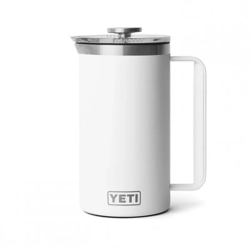 Yeti RAMBLER 34 OZ (1L) FRENCH PRESS White