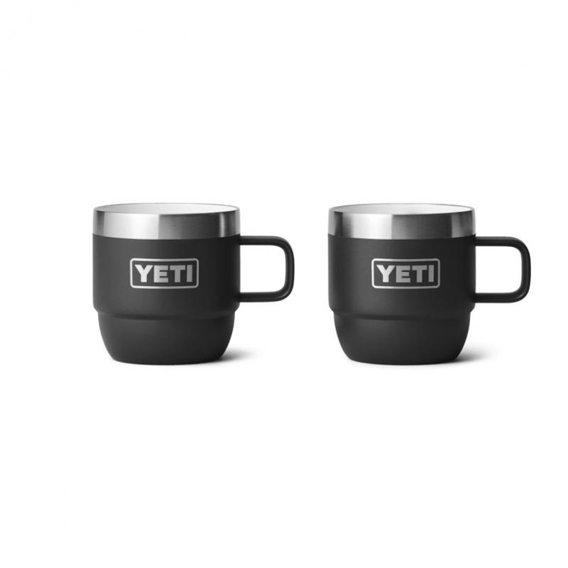 Yeti RAMBLER 6 OZ (177ml) ESPRESSO MUG 2PK Black