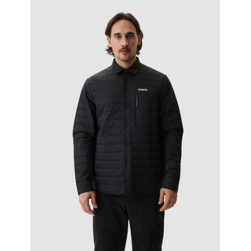 Yama Ember Puffer Shirt Anthracite
