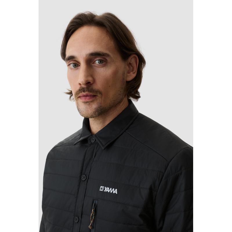 Yama Ember Puffer Shirt Anthracite - Bilde 5