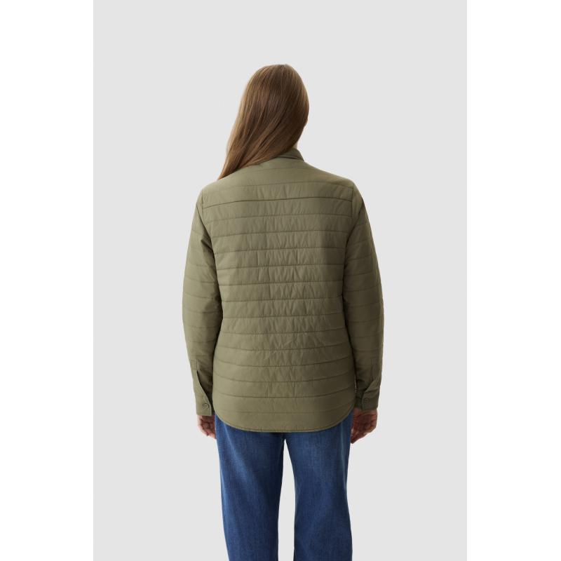 Yama Ember Puffer Shirt Moss Green - Bilde 10