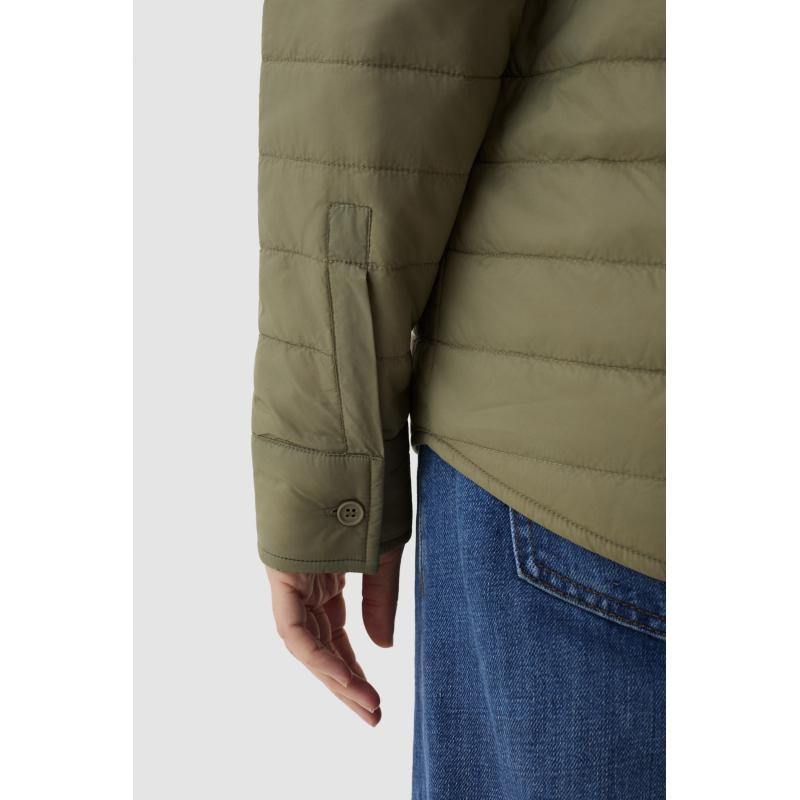 Yama Ember Puffer Shirt Moss Green - Bilde 6