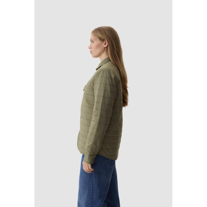 Yama Ember Puffer Shirt Moss Green - Bilde 9