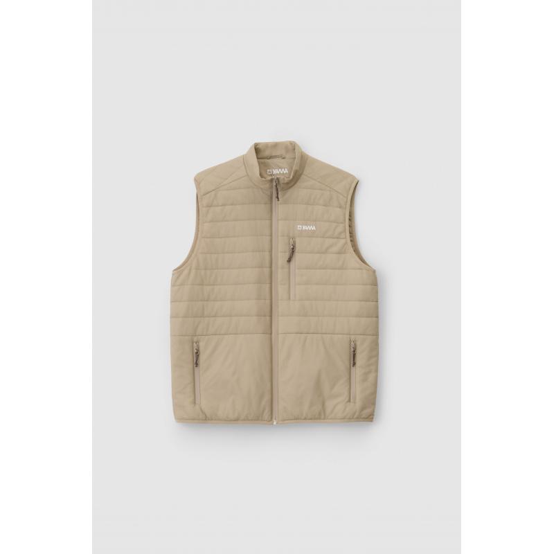 Yama Traverse Puffer Vest Sand Dune - Bilde 9