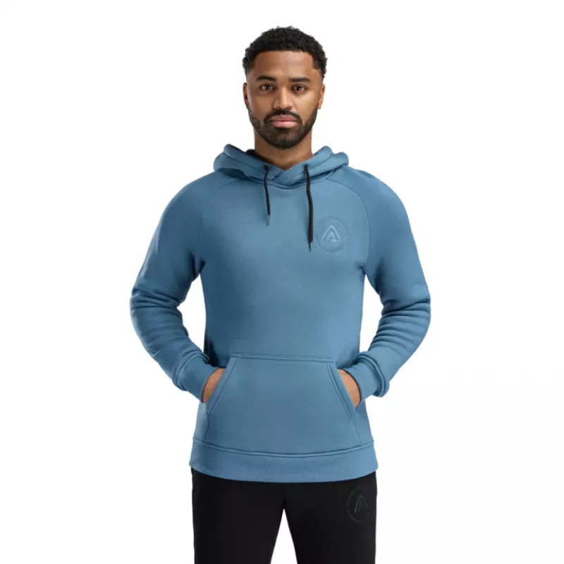 Aclima Fleecewool Hoodie Mens Blue Fusion