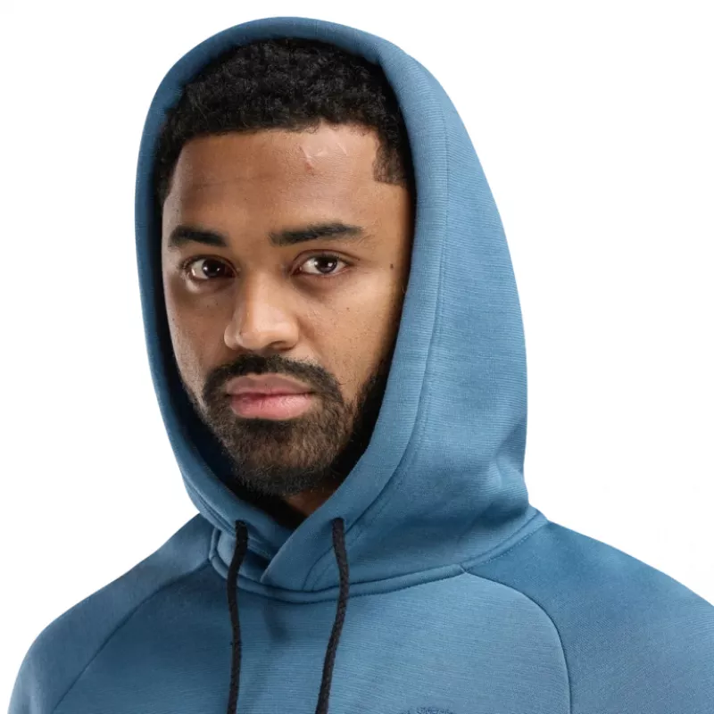 Aclima Fleecewool Hoodie Mens Blue Fusion - Bilde 3