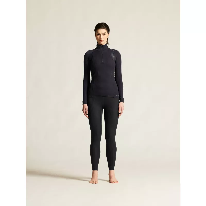 Craft Pro Active Extreme X Zip LS Womens Black