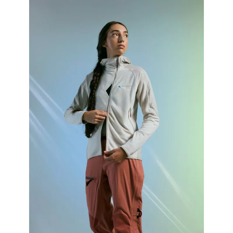 Klättermusen Embla Hood Jacket W's Ridge Grey-Purple Dove