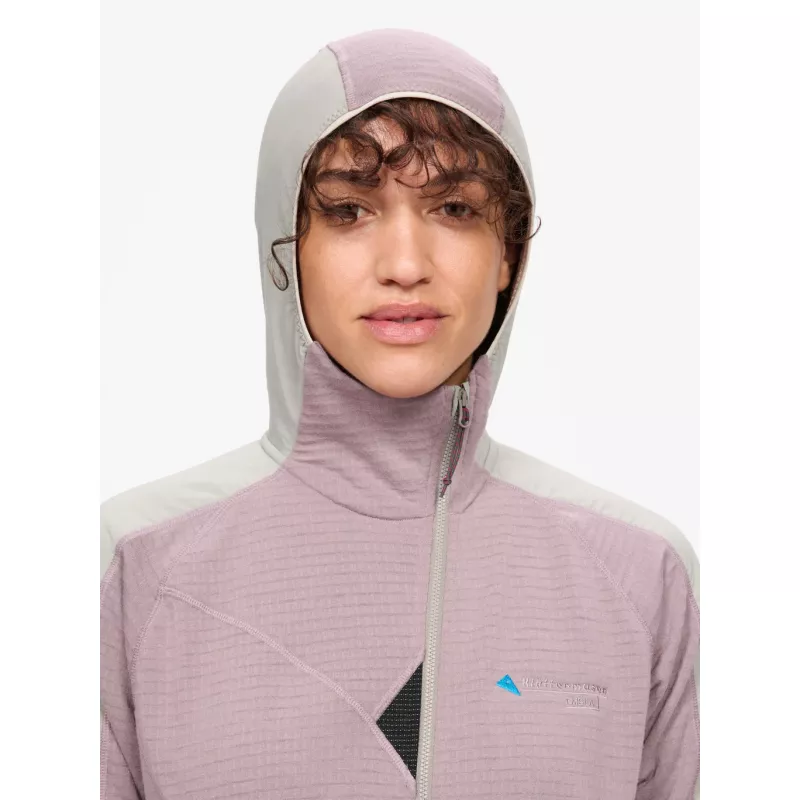 Klättermusen Embla Hood Jacket W's Ridge Grey-Purple Dove - Bilde 6