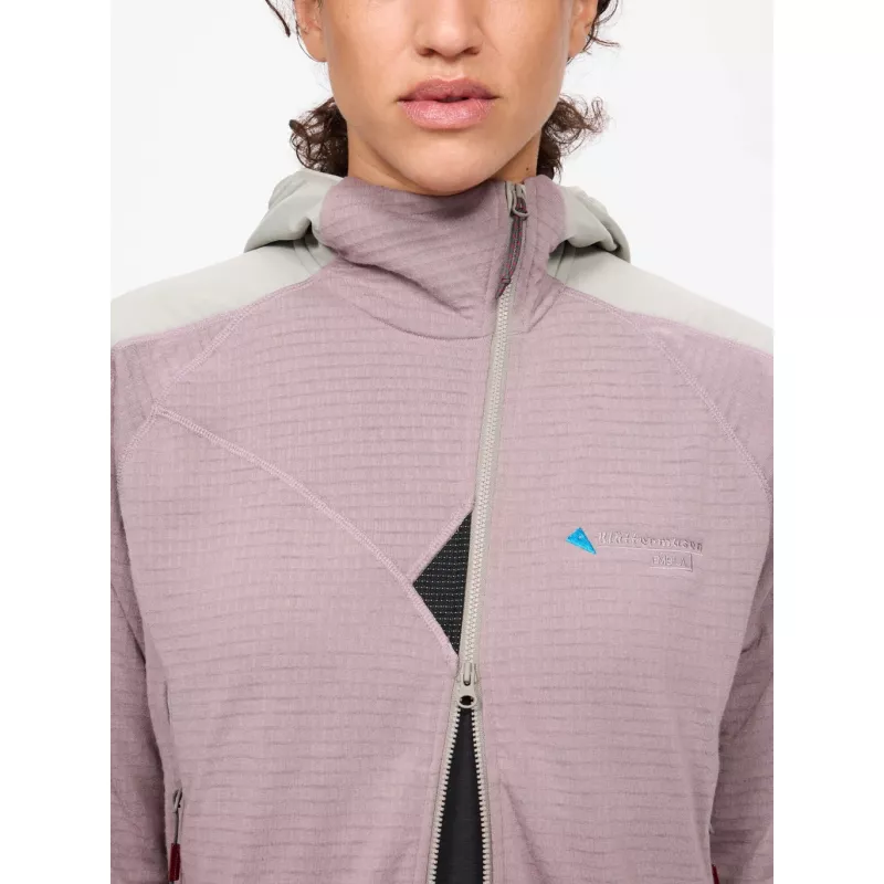 Klättermusen Embla Hood Jacket W's Ridge Grey-Purple Dove - Bilde 7