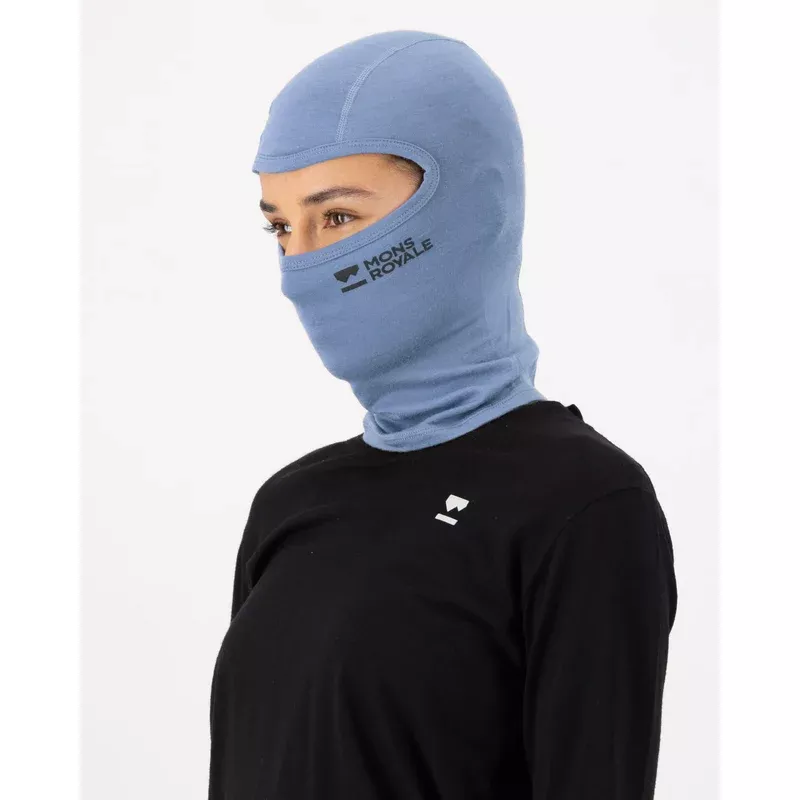 Mons Royale B3 Merino Balaclava Moonstone