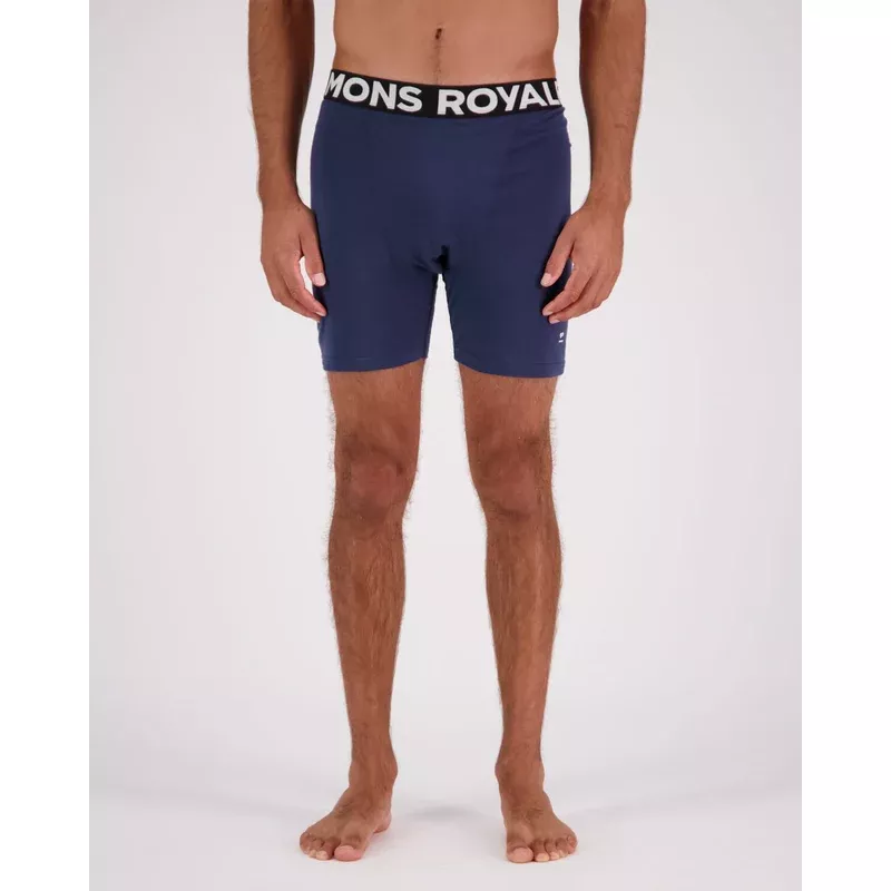 Mons Royale Hold 'em Merino Boxer Mens Midnight