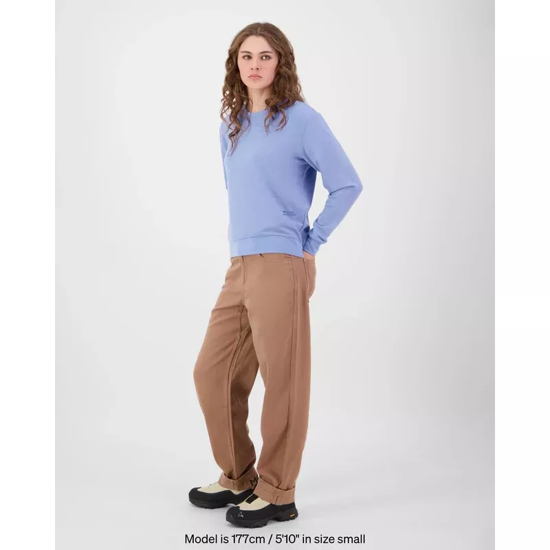 Mons Royale Horizon Merino Crew Womens Moonstone - Bilde 3
