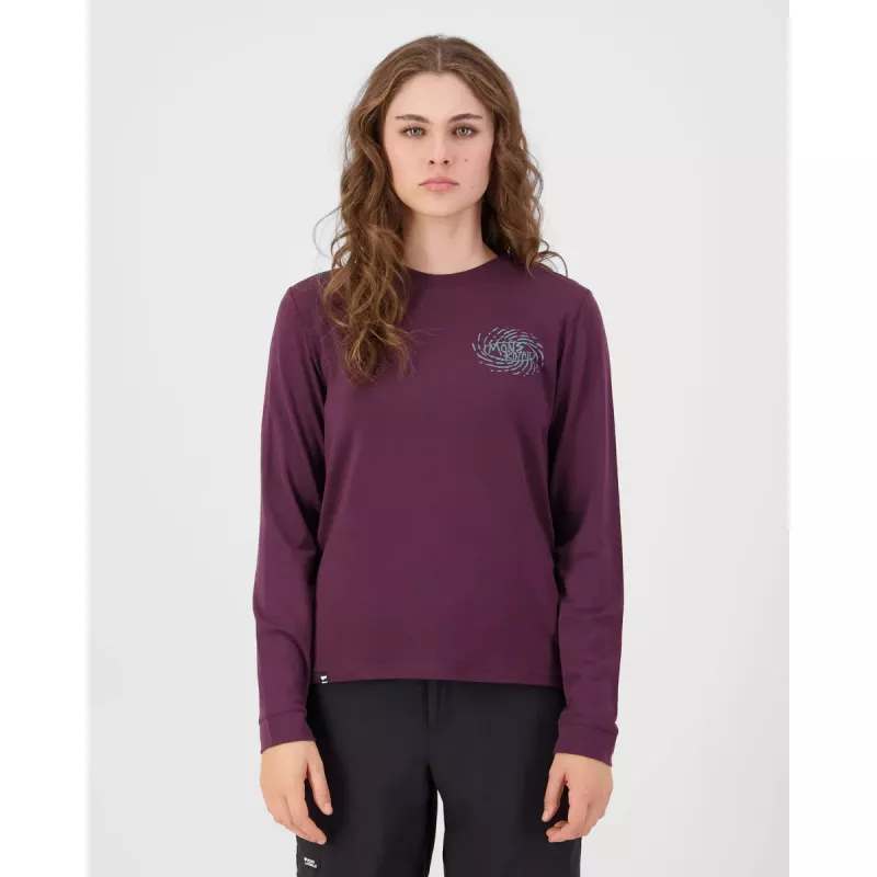 Mons Royale Icon Merino Long Sleeve Womens Fig
