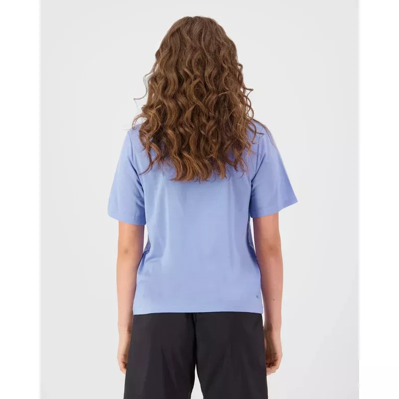 Mons Royale Icon Merino T-Shirt Womens Moonstone - Bilde 4