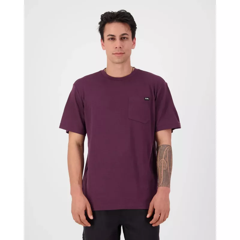 Mons Royale MP Heavyweight Merino Pocket T-Shirt Mens Fig