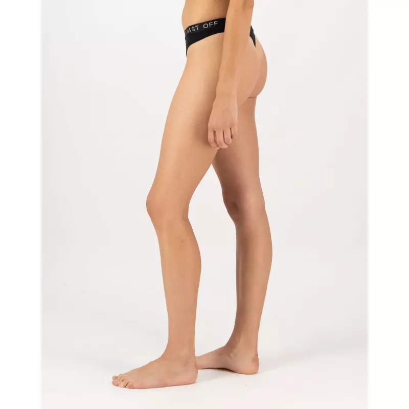 Mons Royale Stratos Merino Thong Womens Black - Bilde 4