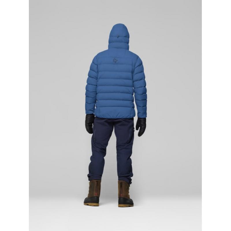 Norrøna femund down700 Zip Hood M's Dark Blue - Bilde 7