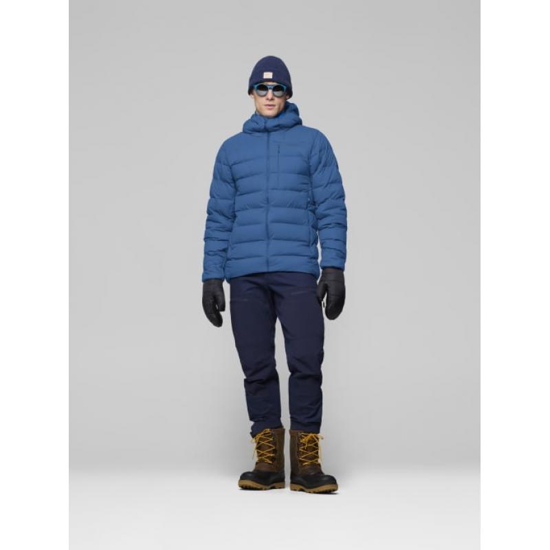 Norrøna femund down700 Zip Hood M's Dark Blue - Bilde 9