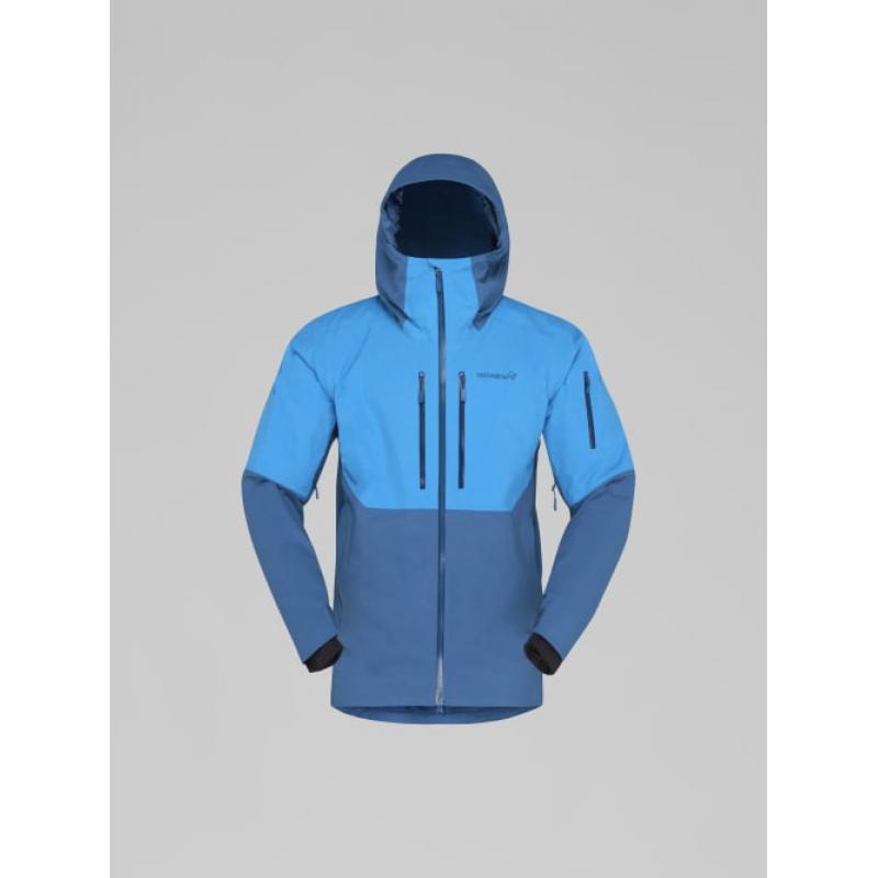 Norrøna lofoten Gore-Tex thermo80 Jacket M's Brilliant Blue/Dark Blue - Bilde 4