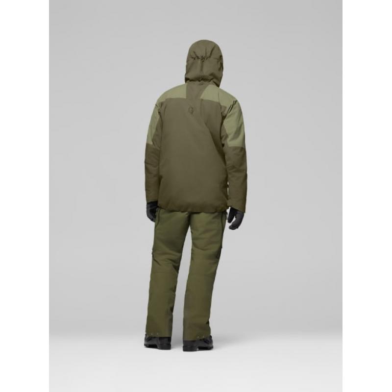 Norrøna lofoten Gore-Tex thermo80 Jacket M's Olive Night/Deep Lichen Green - Bilde 7