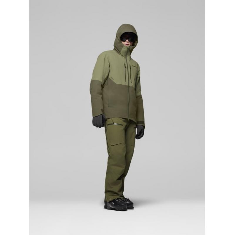 Norrøna lofoten Gore-Tex thermo80 Jacket M's Olive Night/Deep Lichen Green - Bilde 8