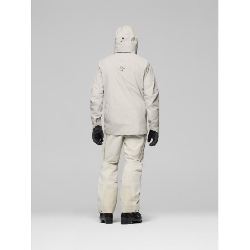 Norrøna møre Gore-Tex Jacket M's Oatmeal - Bilde 7