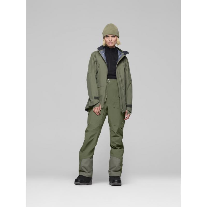 Norrøna møre Gore-Tex Salopette W's Deep Lichen Green