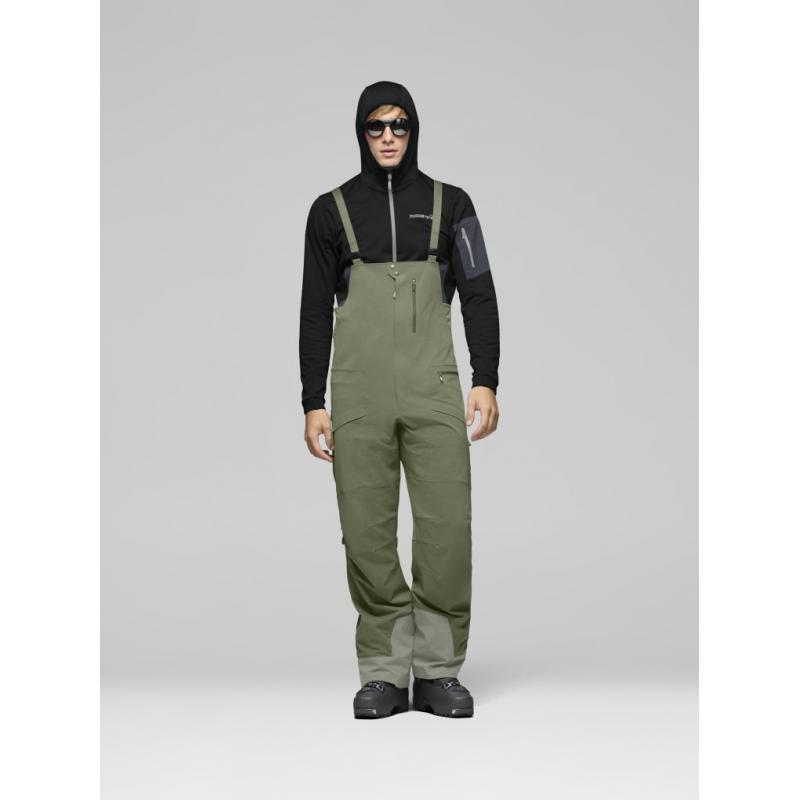 Norrøna møre flex1 Bibs M's Deep Lichen Green